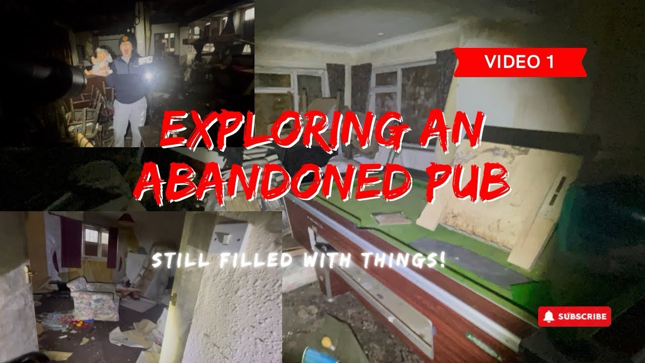 ⚠️EXPLORING AN ABANDONED PUB🏚️