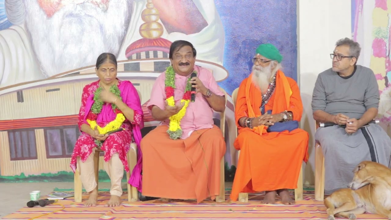 Visri sankar speech about kanimadam yogi Ramsuratkumar Manthralayam...