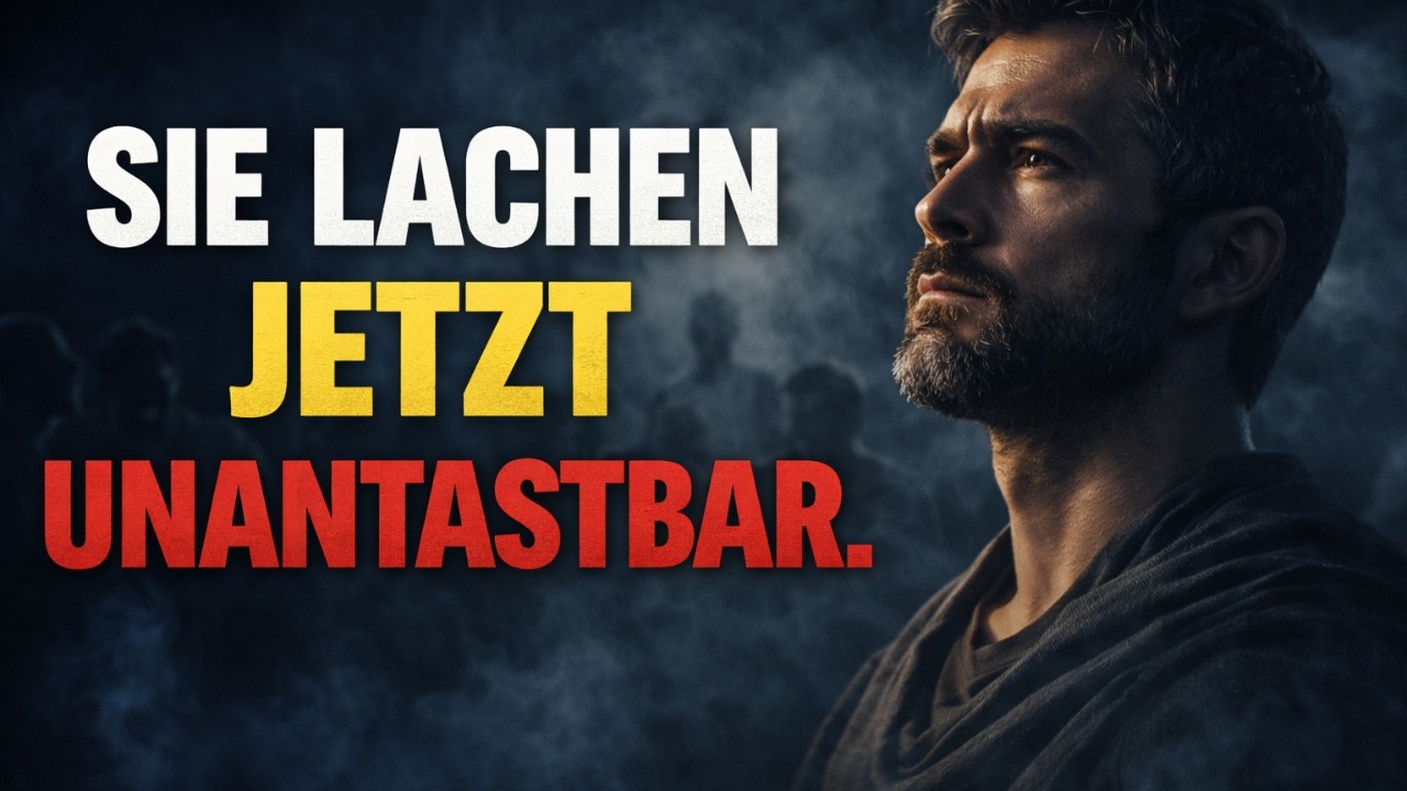 Sie lachen jetzt — aber bald wirst du unantastbar sein