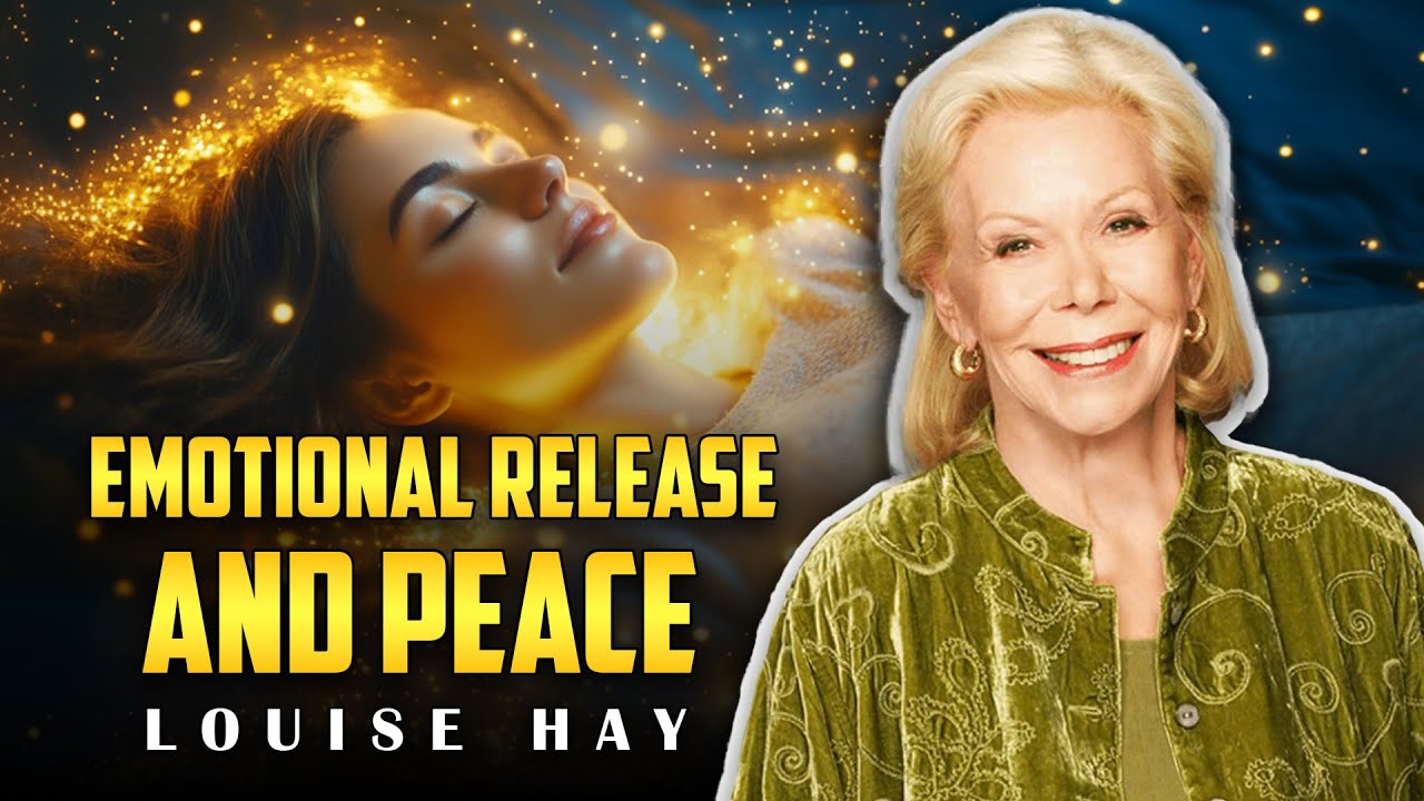 Heal Your Heart While You Sleep | Louise Hay Night Meditation for Deep Emotional Healing & Release