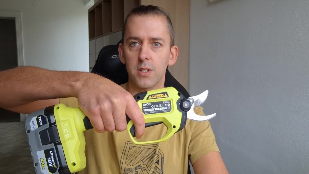 Hodnocení výrobku 18V ONE+™ bezuhlíkové akumulátorové zahradnické nůžky od RYOBI® - Martin
