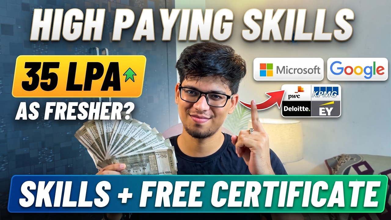 HIGH paying SKILLS as COMMERCE student + FREE certificate for CV🔥Top SKILLS in 2026| SKILLS in 2026