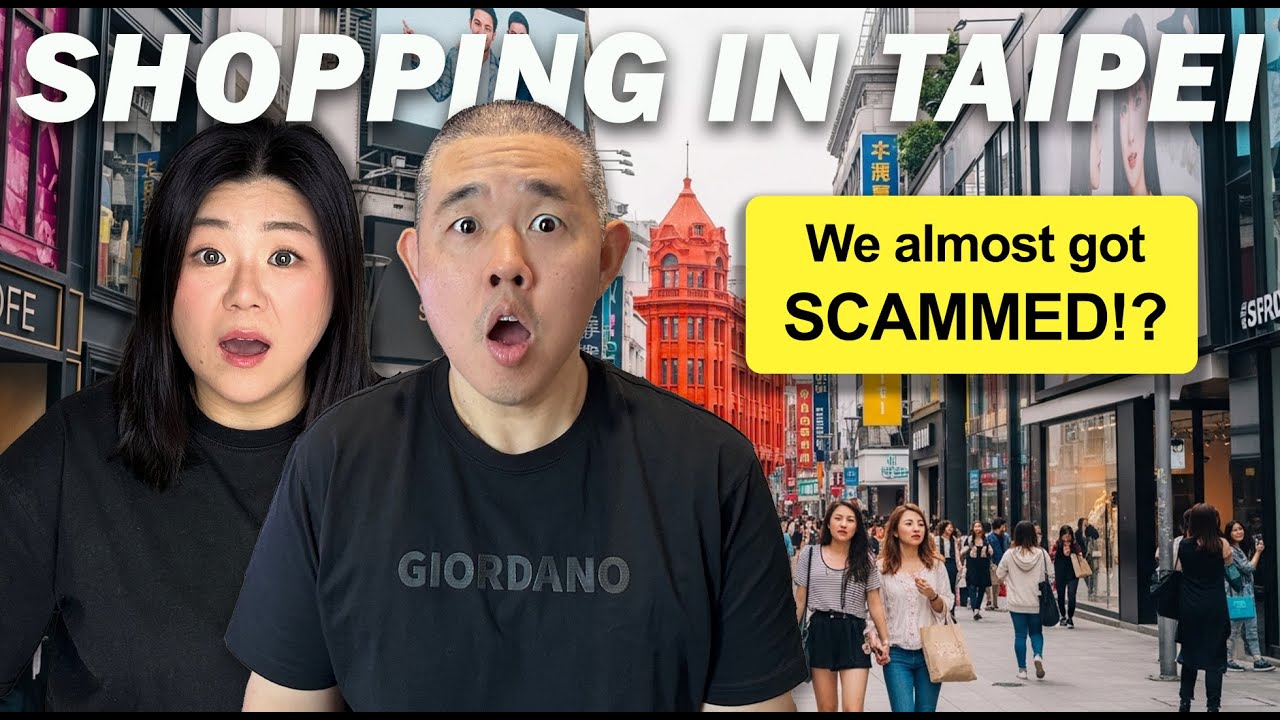 What Shopping Looks Like in Taipei, Taiwan 🇹🇼 Credit Card Scam!? 