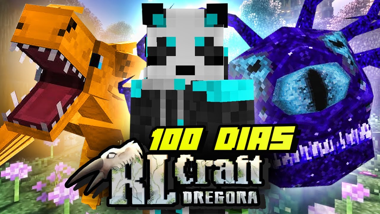 SOBREVIVI 100 DIAS EN UN SERVER DE RLCRAFT DREGORA!!