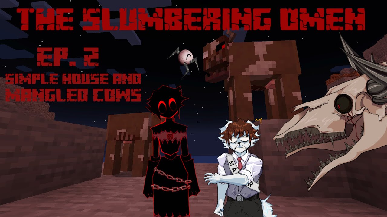 Minecraft: The Slumbering Omen (Ep. 2 Simple House and Mangled Cows)