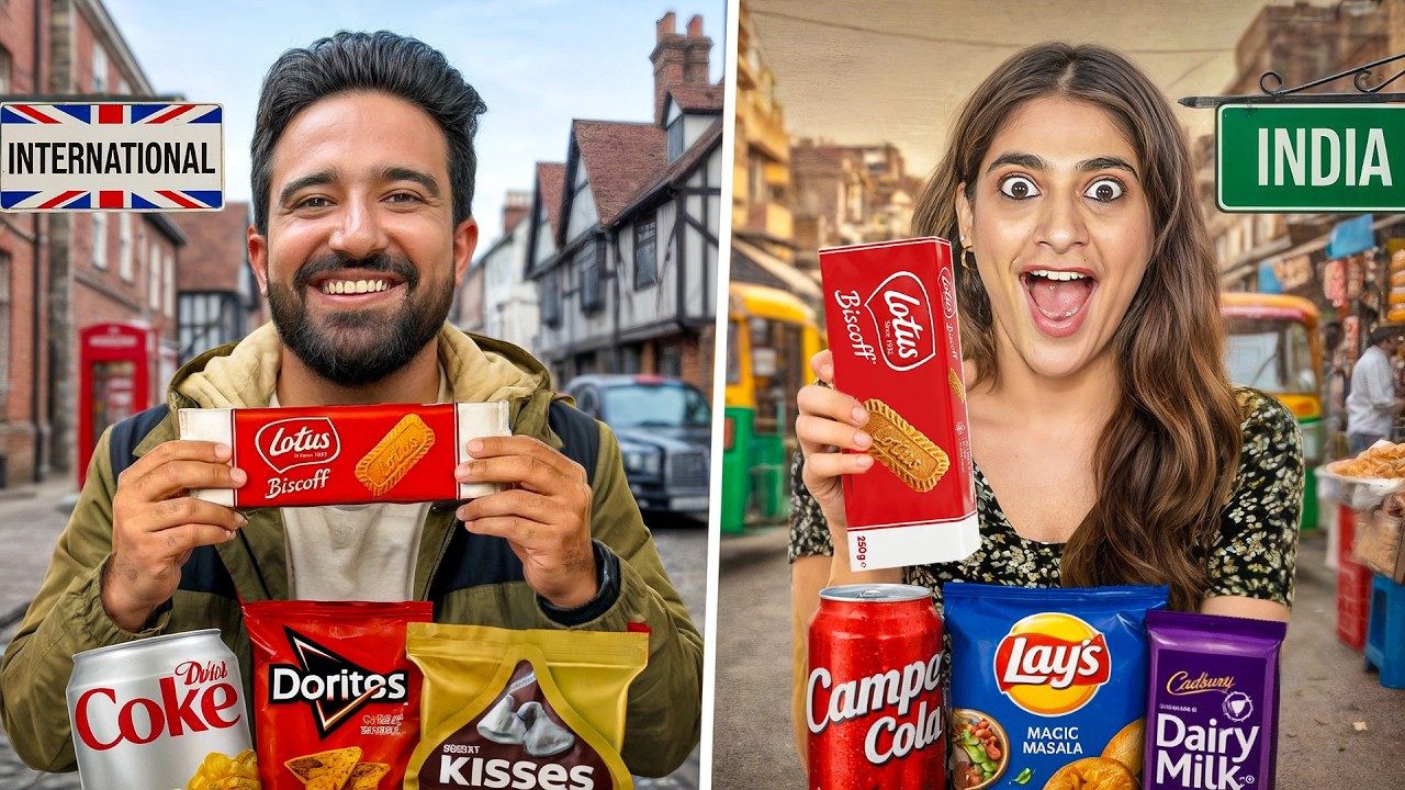 Indian Snacks Vs International Snacks | The Urban Guide