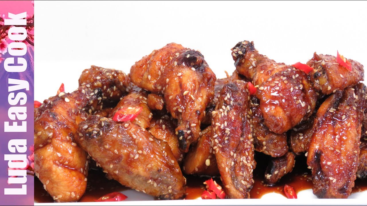 ОЧЕНЬ ВКУСНЫЕ КУРИНЫЕ КРЫЛЫШКИ в СОУСЕ ТЕРИЯКИ с медом и кунжутом | TERIYAKI CHICKEN WINGS RECIPE