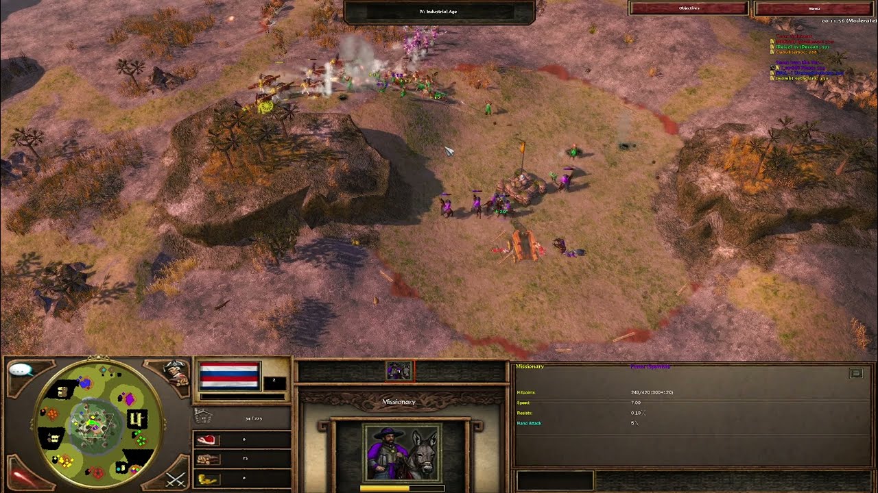 Ruyter, Lil Bombard, Ninja In Arena V23 Rock Wall / Age of Empires 3 The Asian Dynesties