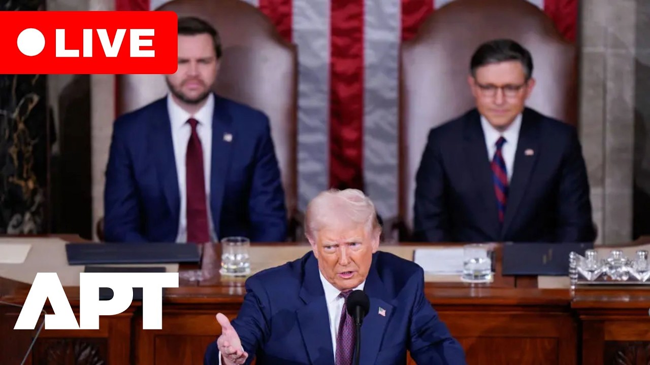 LIVE | Trump Set for High-Stakes State of the Union Address Tonight | APT