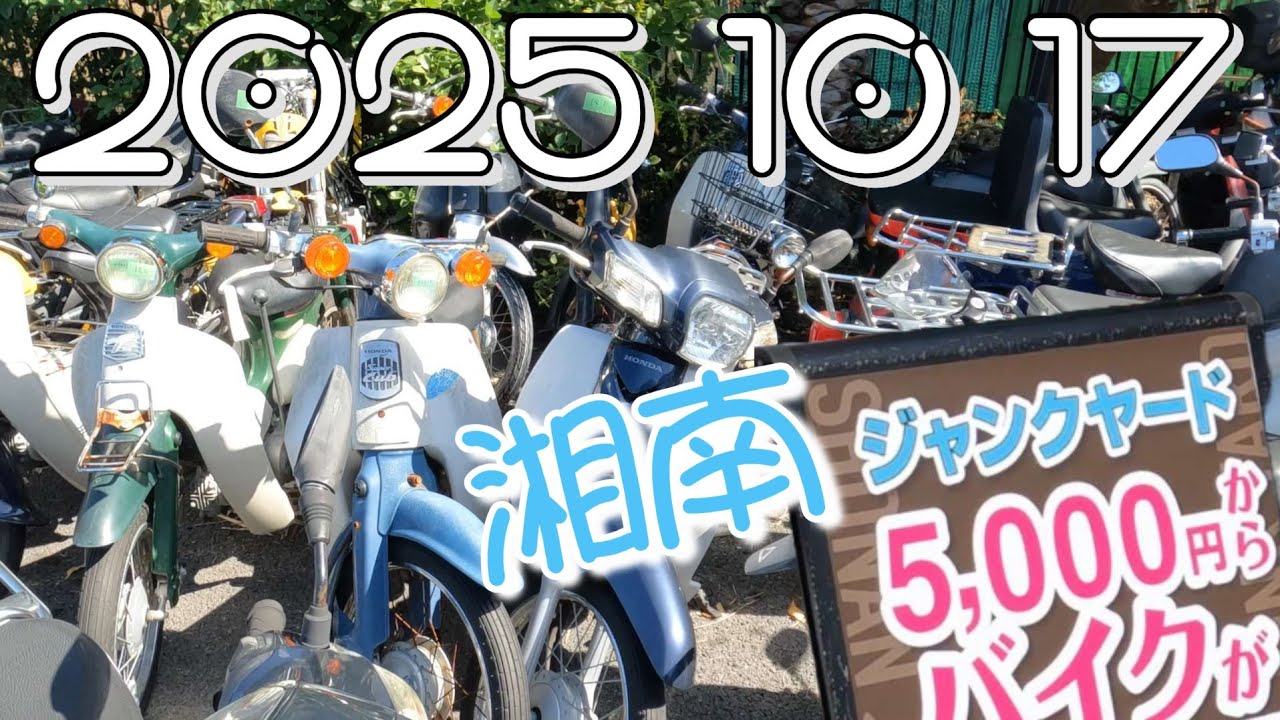 湘南ジャンクヤード 2025 10 17(平塚駅からの徒歩の道のり付き)