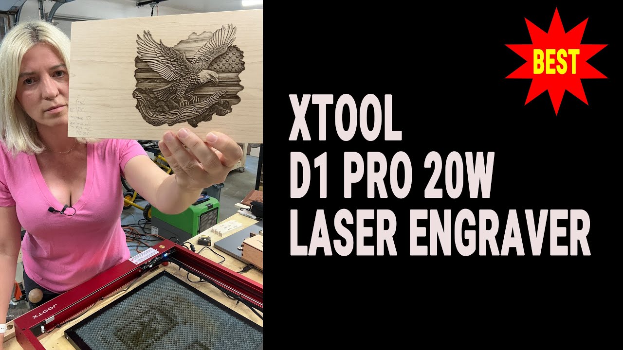 Best diode laser money can buy! XTOOL D1 PRO 20W laser engraver. Xtool D1 Pro 20W laser review