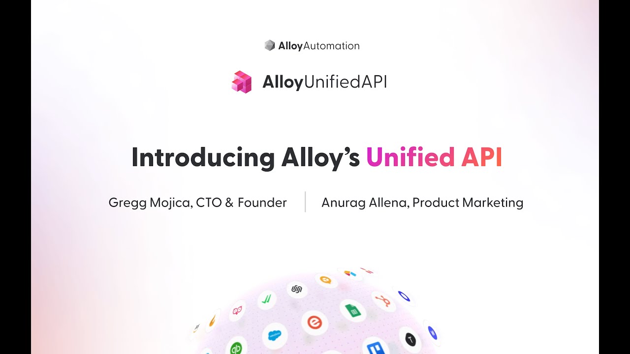 Webinar: Introducing Alloy's Unified API