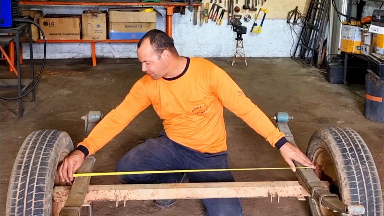 Reboque berço para barco(parte1).