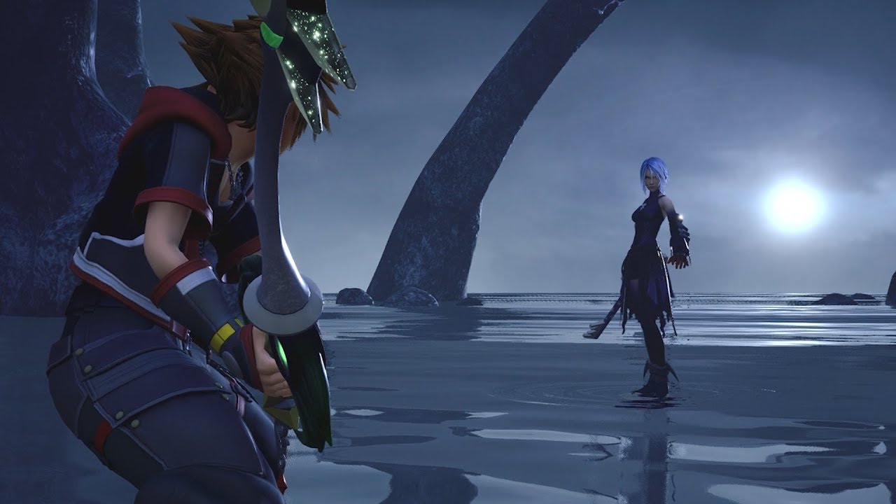 Sora VS Aqua In Dark World - Kingdom Hearts 3