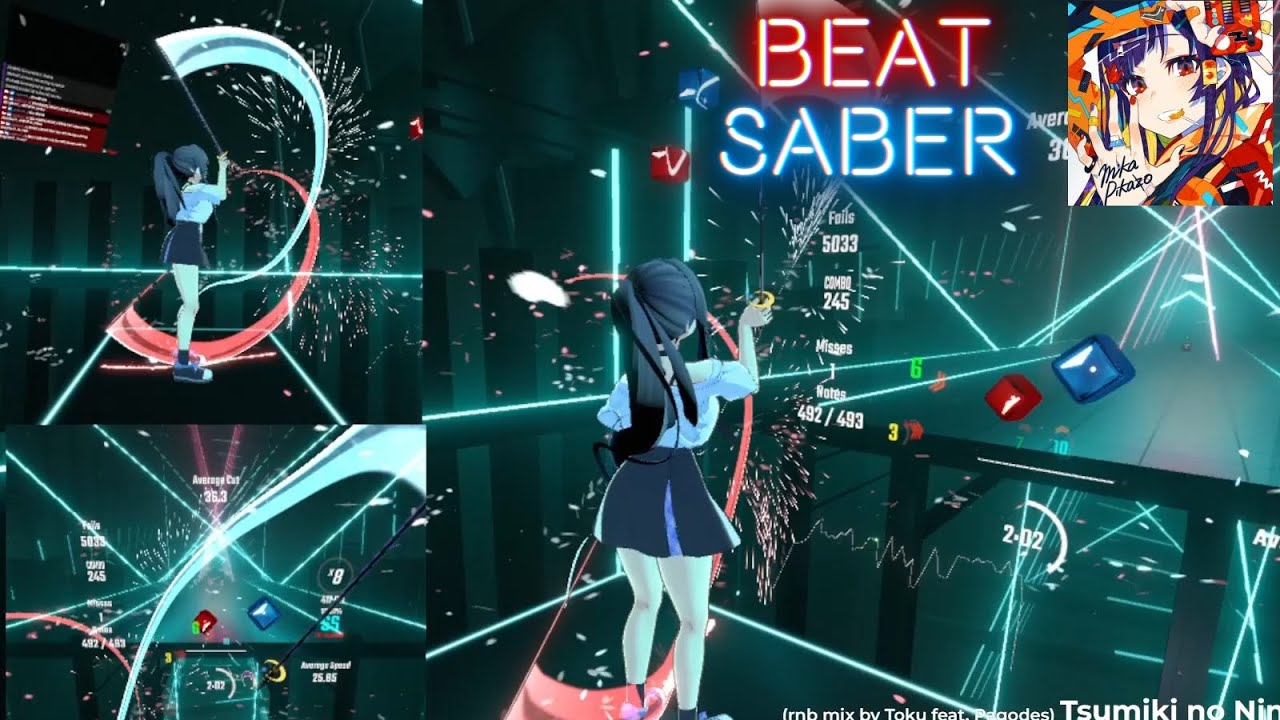 【ビートセイバー】積み木の人形 - wowaka  rnb mix by とくP feat. ぱごだ (Expert)/ Mapper Joetastic & Ge2toro