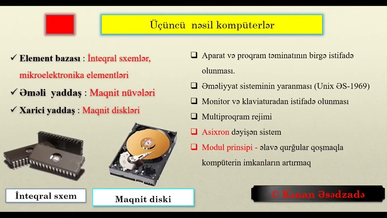 Aparat Təminatı 1-ci Hissə(Magistr proqramı üzrə)