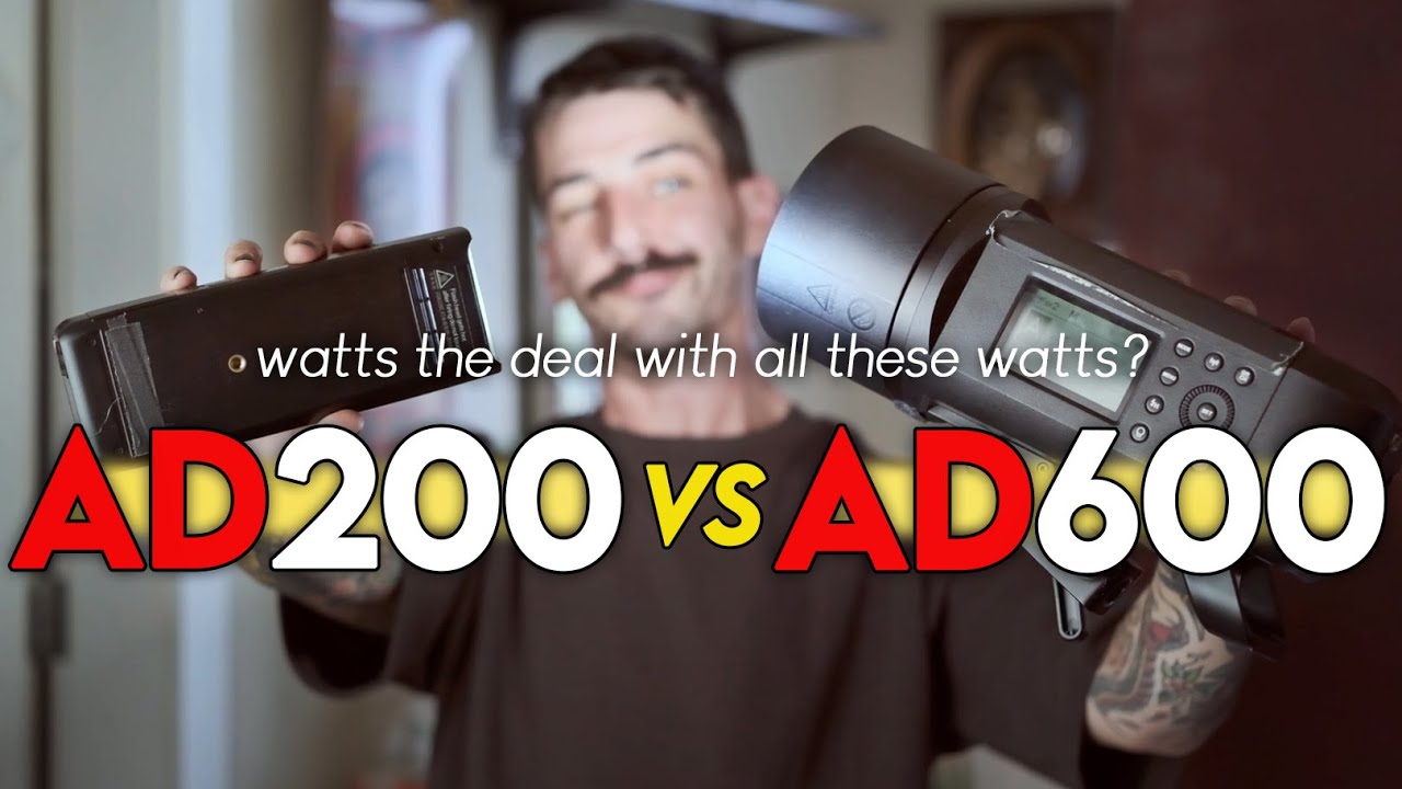 Ватты: пояснения — AD200 против AD600 Pro