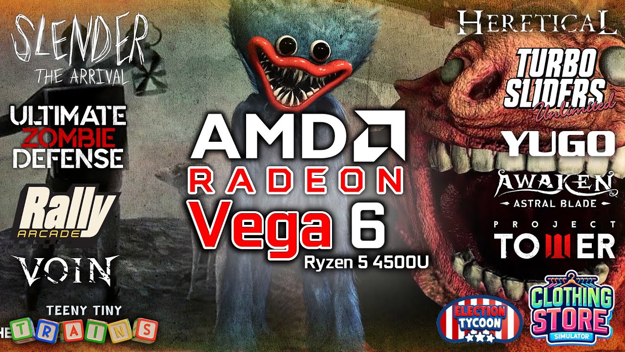 AMD Radeon Vega 6 in 2025 - Test in 14 Indie Games