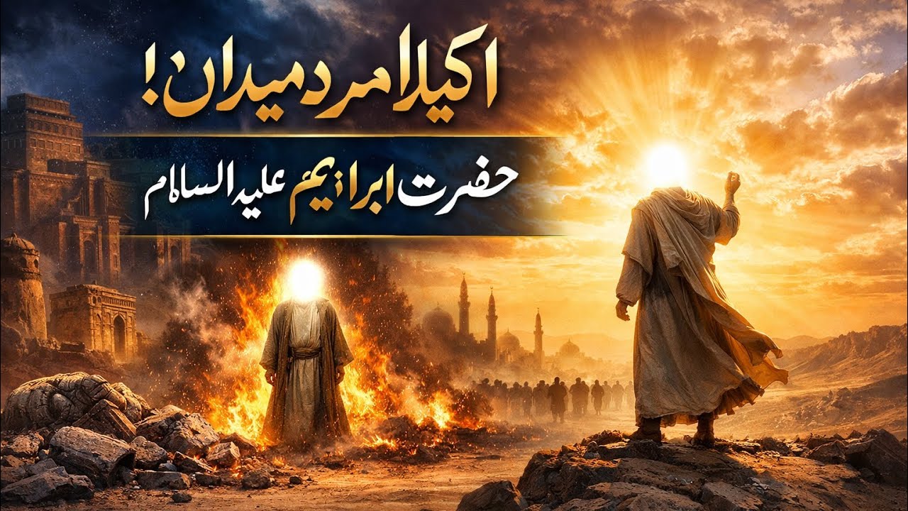 🔥 Aag Jo Thandi Ho Gayi | The Day Fire Obeyed Allah | Story of Prophet Ibrahim AS#ProphetIbrahim