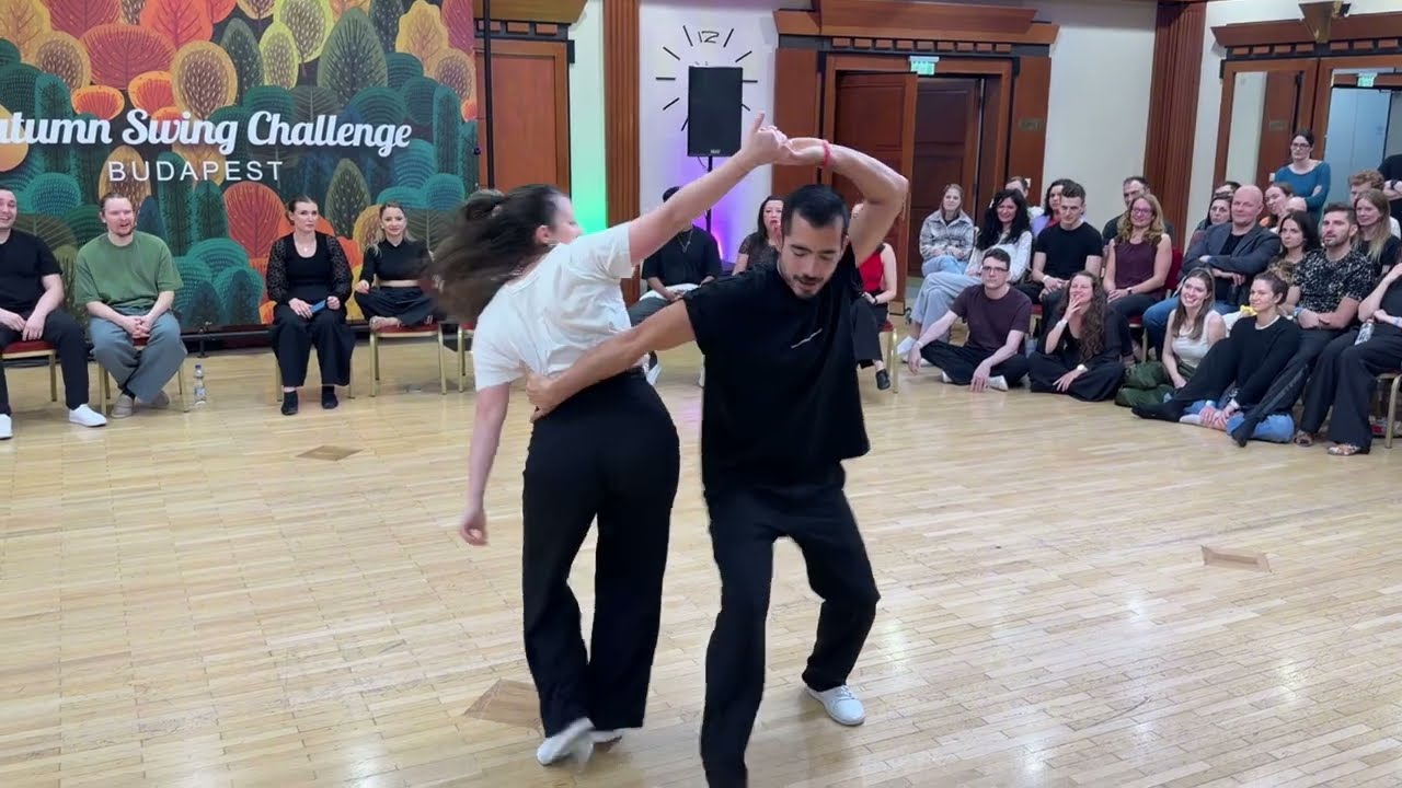 Miguel Ortega and Melodie Paletta - 2nd Place Champion Jack’n’Jill - Autumn Swing Challenge 2025 (2)