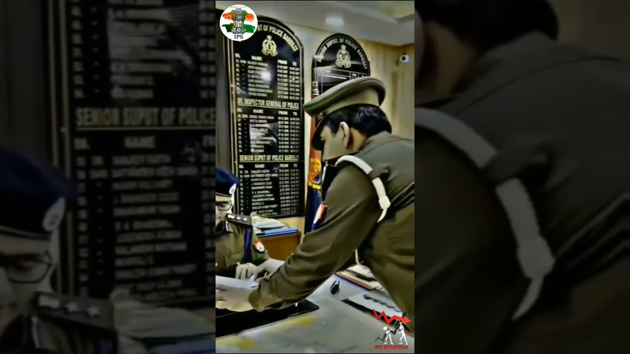 SSP OFFICE!! IPS Akhilesh Chaurasia motivational shorts!! #ips #sspbareilly #police #motivation