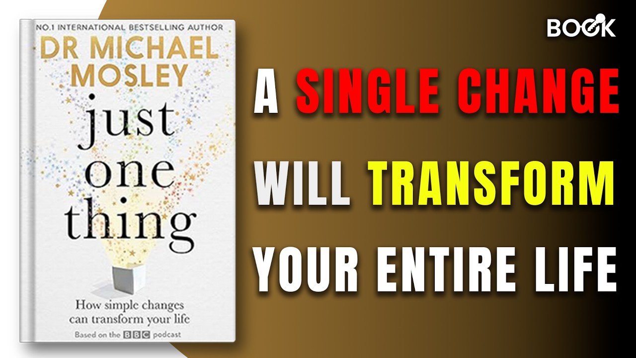 Change Your Life with 1 Habit | Just One Thing Book Summary 🔥