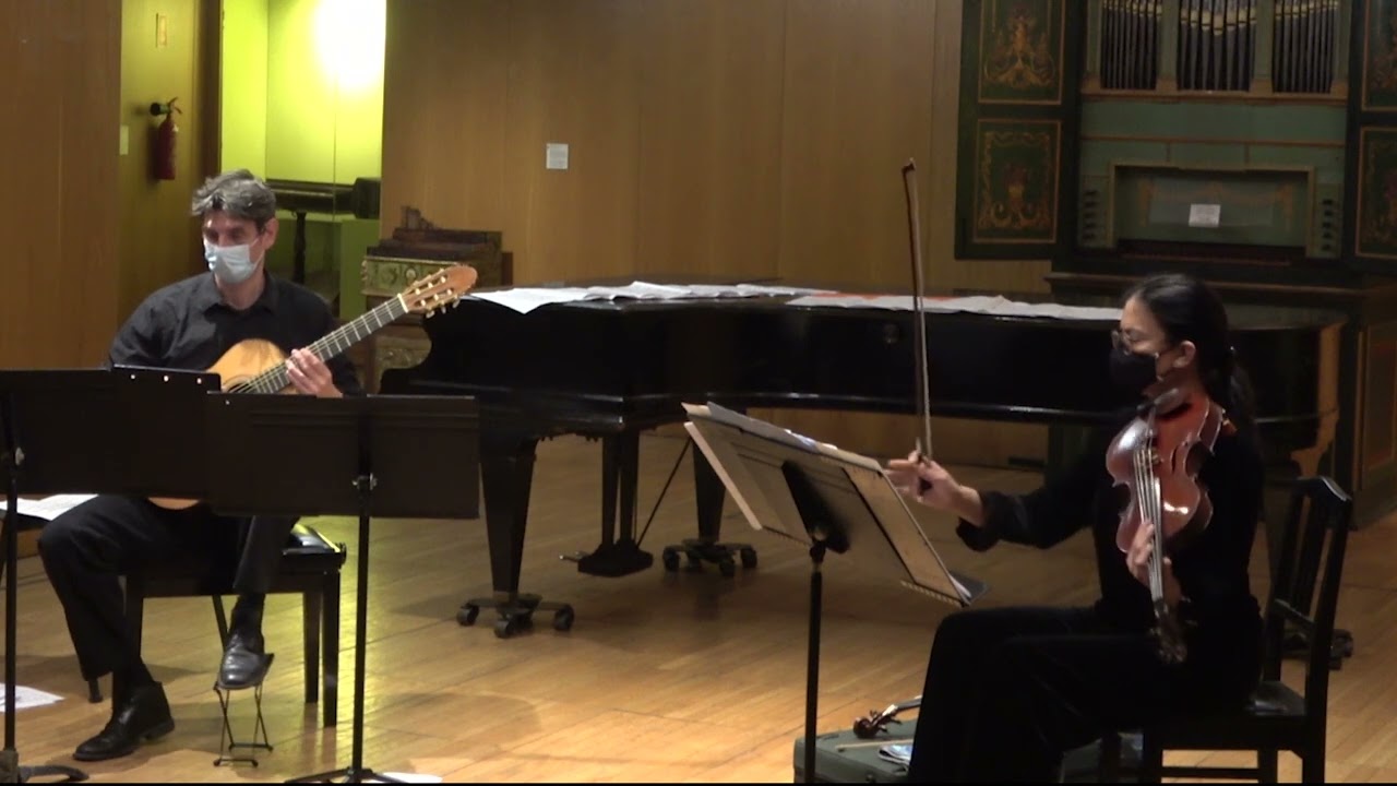 George P. Telemann, Sonata in a minor For Viola and Guitar