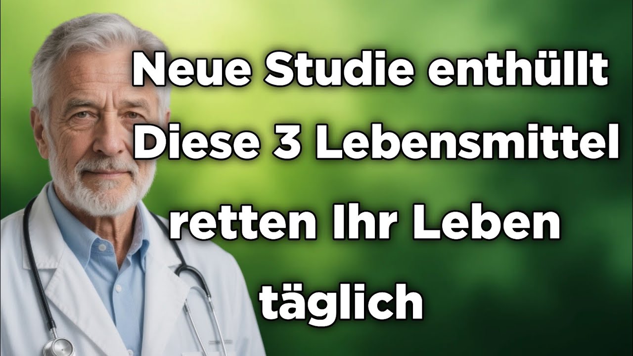 Neue Studie: Diese 3 Lebensmittel sollten Sie täglich essen
