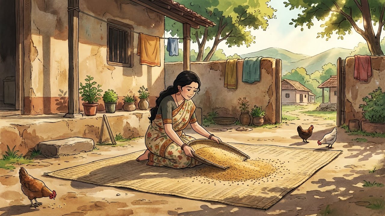 🌾 Peaceful Rural Life in 1985 | Ghibli-Inspired Village Story Animation
