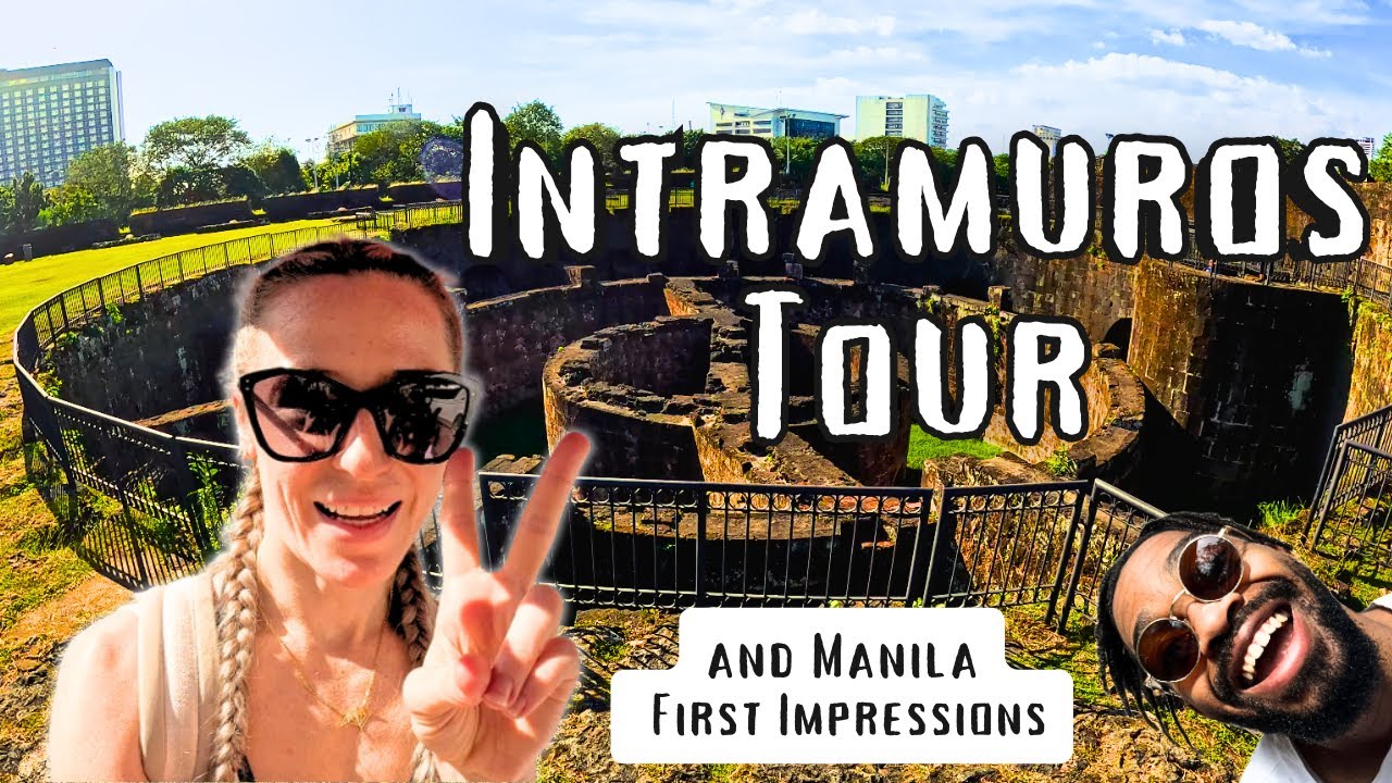 Manila Intramuros tour | Philippines Old City & Manila First Impressions!