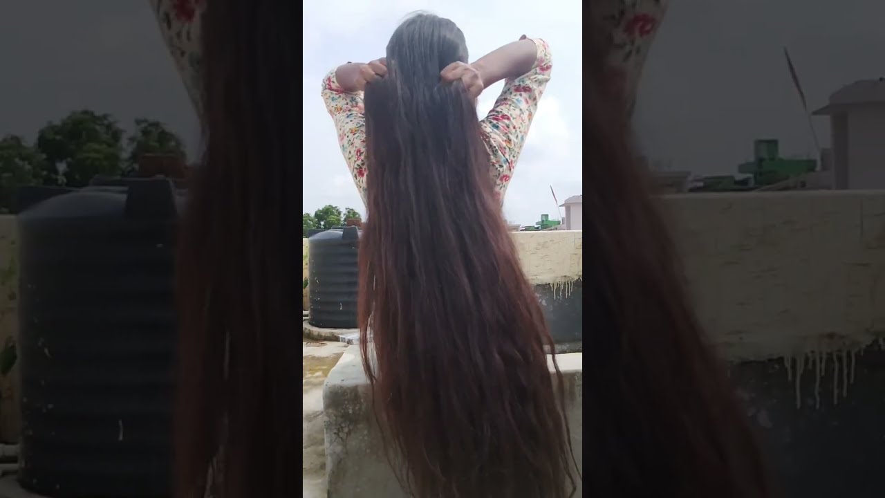 MY LONG HAIR BUN DROP VIDEO 💕
