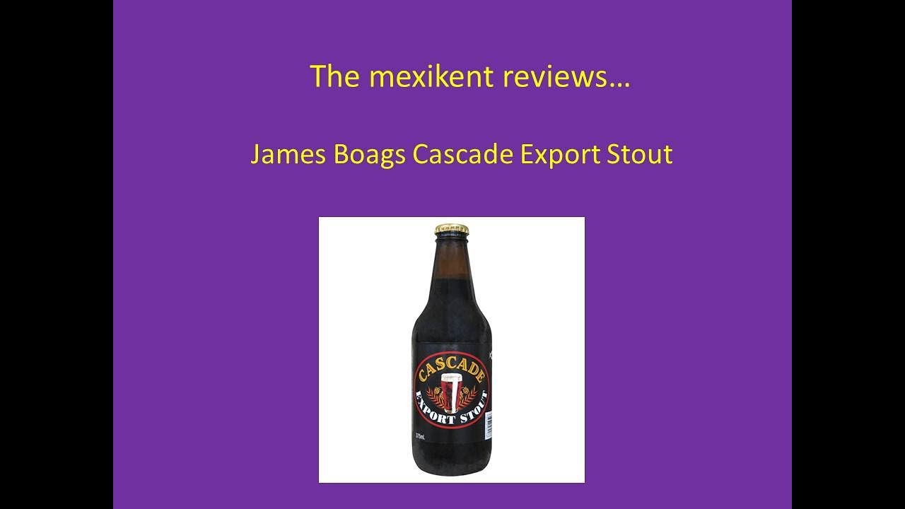 James Boags Cascade  Export Stout