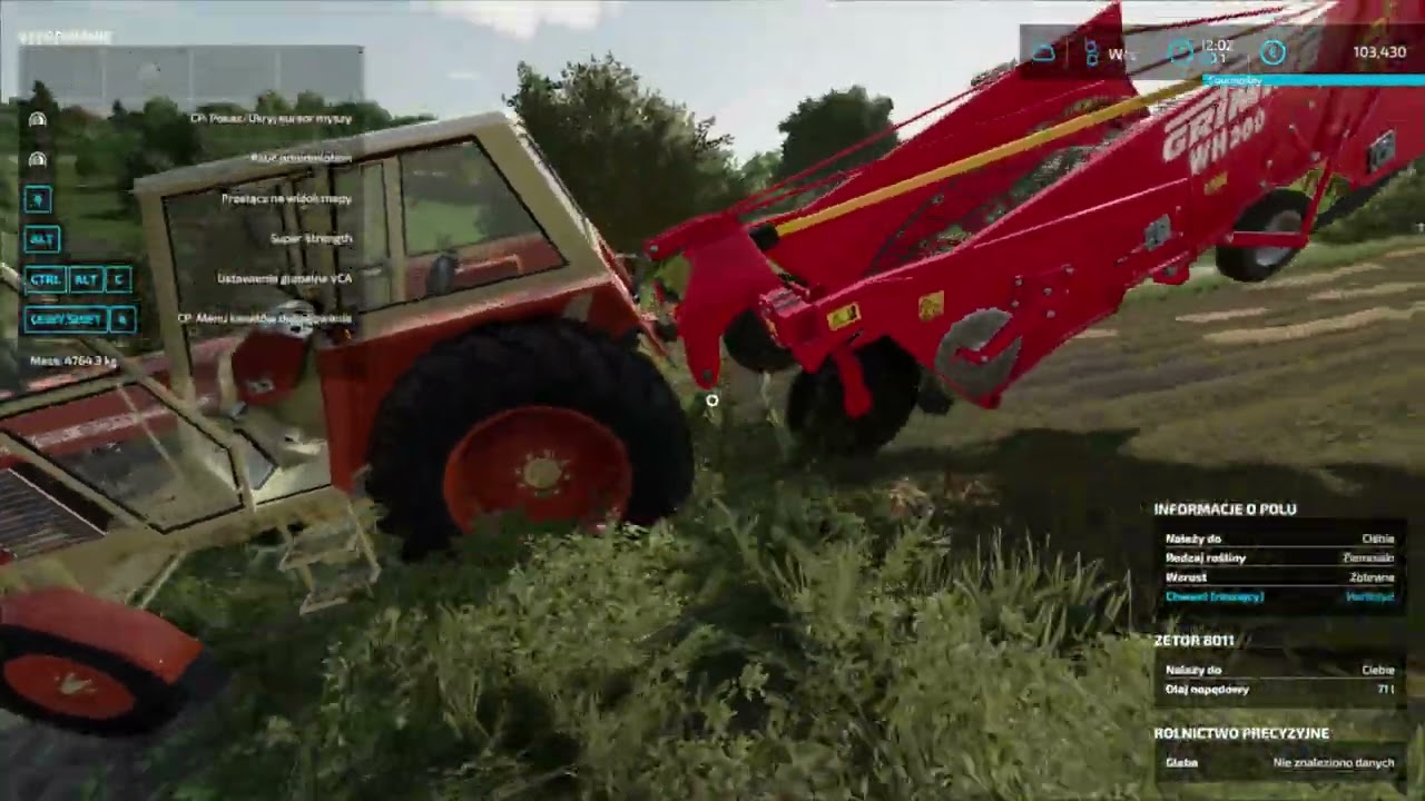 Wykopki ziemniaków '' gospodarstwo po dziadku ,, FS22