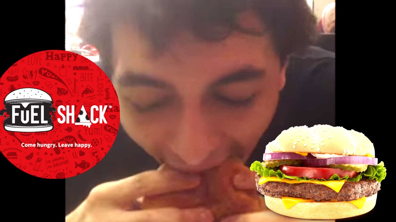 PrinceMeed try makan Fuel Shack Burger!