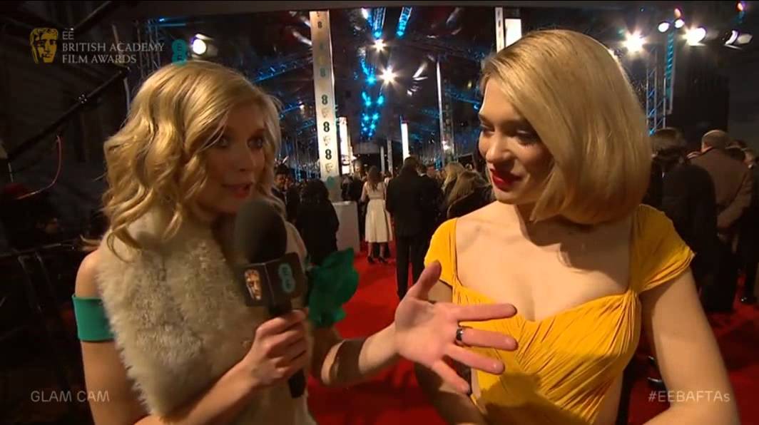Léa Seydoux BAFTA Red Carpet interview