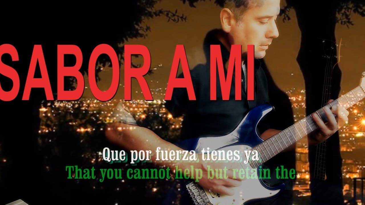 SABOR A MI - GUITAR VERSION