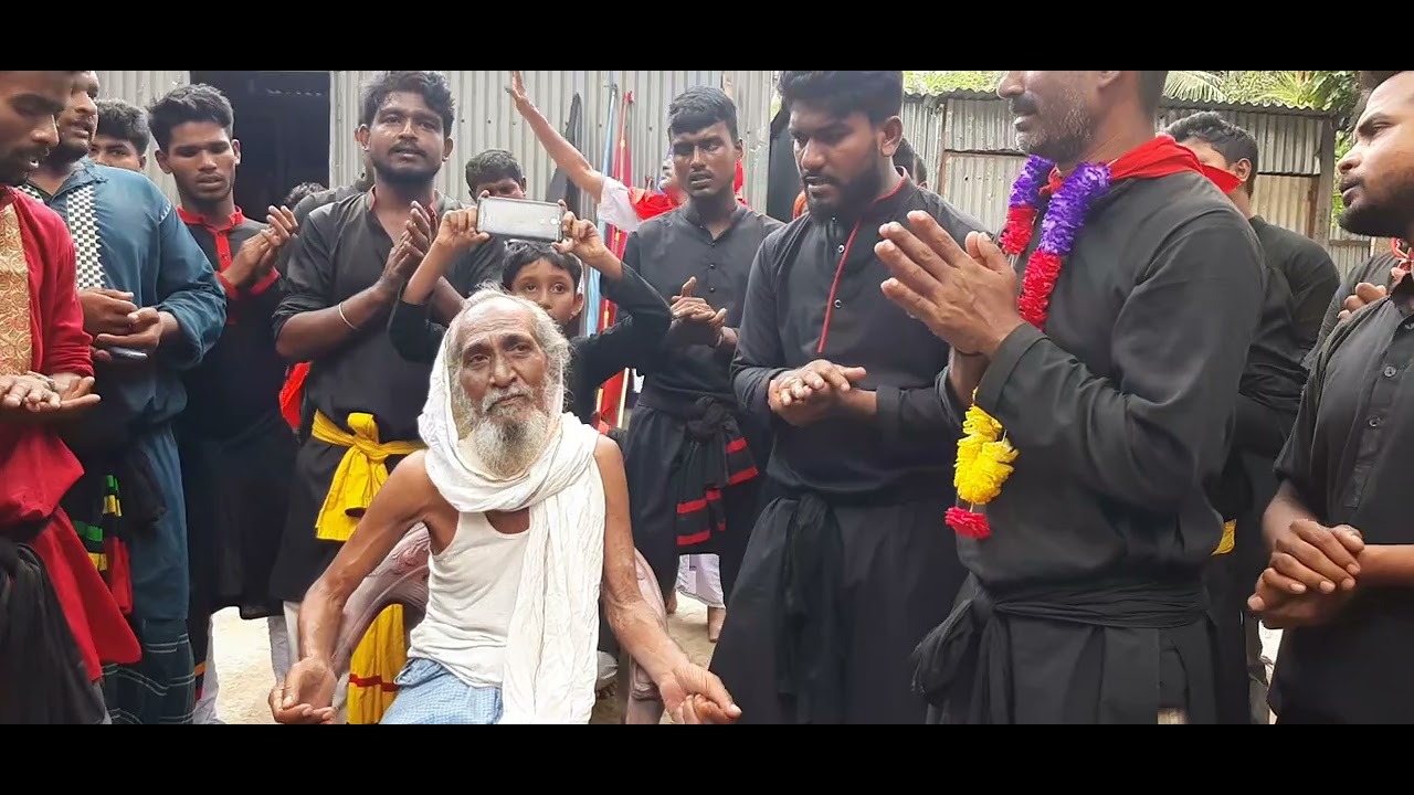 গোয়ালন্দ ইমামবাড়ী ২নং কাসেদ ভাইদের একটা জারি গান#মানাবয়াতি#shamim #shamim