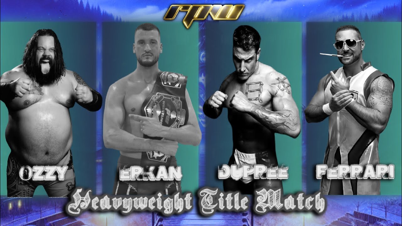 FATAL 4 WAY! EXTREME ROMANIAN TITLE MATCH! ERKAN │ DUPREE │ FERRARI │ OZZY │ WrestleFest 4