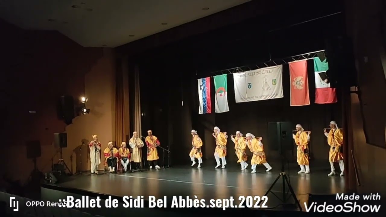 Ballet de sidi bel Abbès.Algerie. Danse Alaoui festival international sept 2022