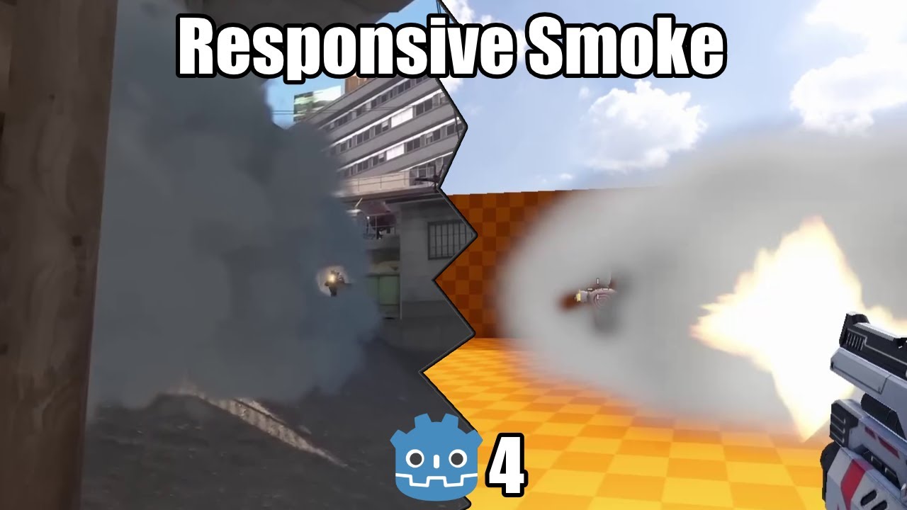 CS2's Responsive Smoke with Godot 4 In 5 Minutes