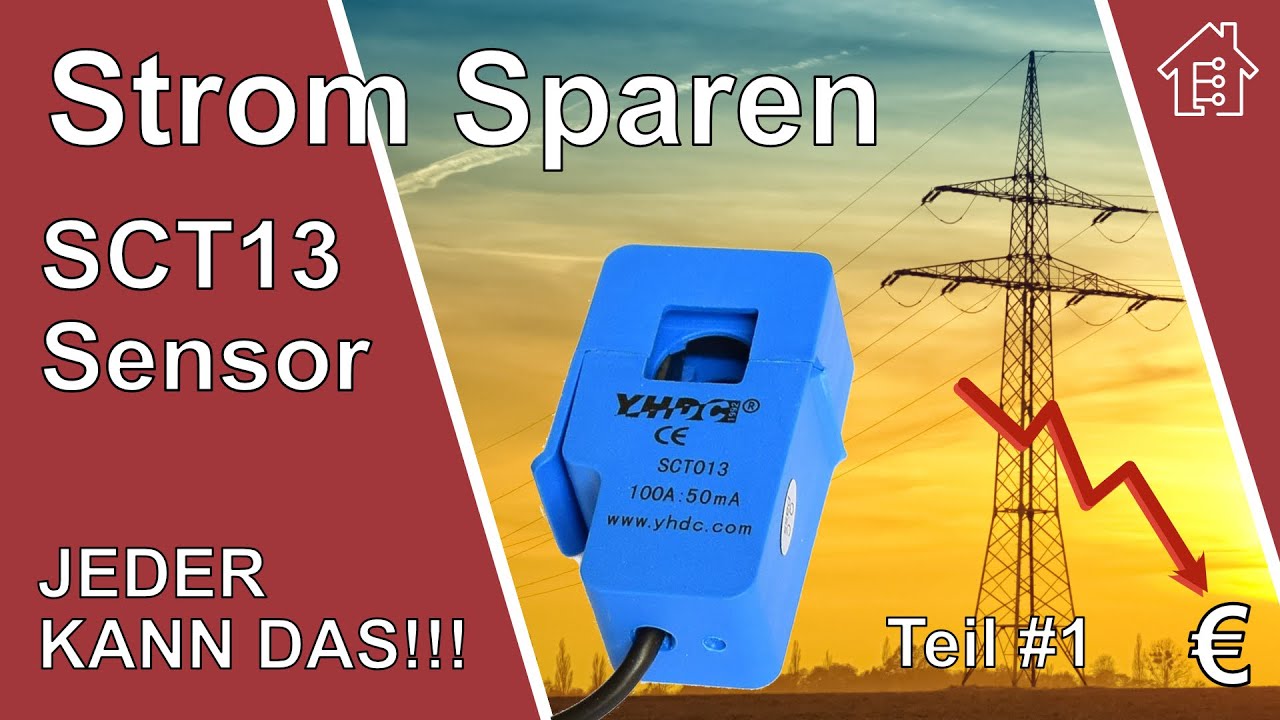 Strom sparen mit dem SCT013 Sensor | #EdisTechlab #arduino #sensor