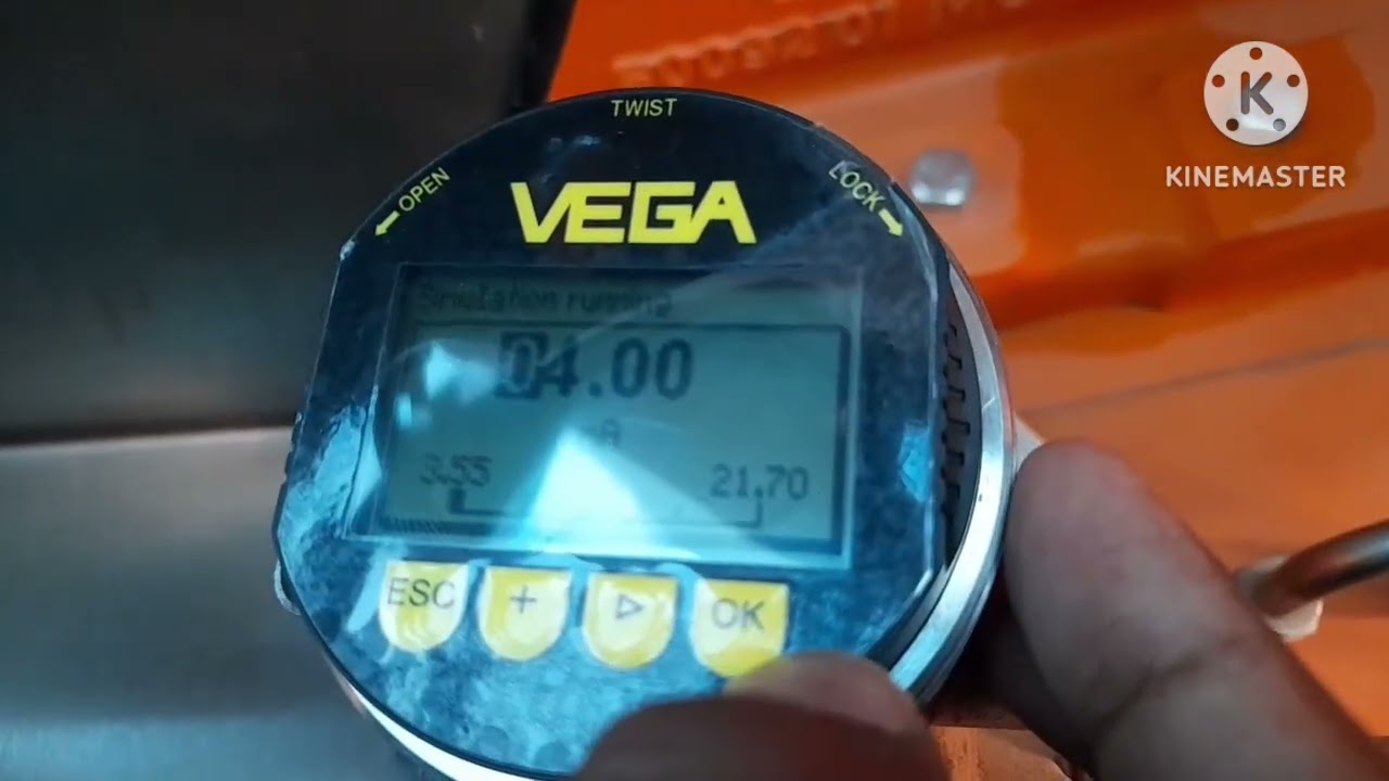 SIMULATE VEGA LEVEL TRANSMITTER