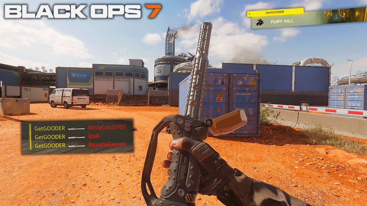 My FIRST GAMES MELEE'ING on Black Ops 7