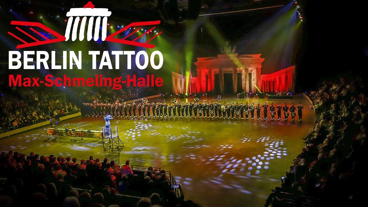 DVS Marchingband tijdens Berlin Tattoo 2022