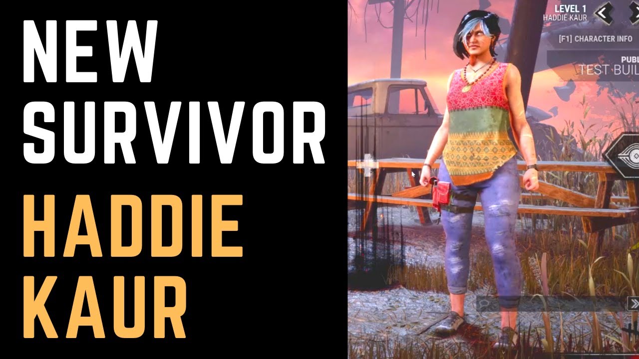 New Survivor Reveal & Perks - HADDIE KAUR | Dead By Daylight