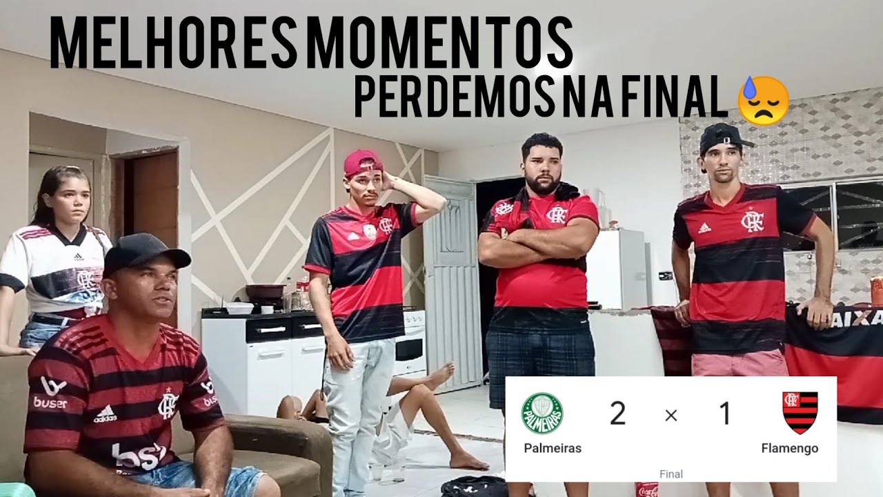 REACT: FINAL DA LIBERDADES - PALMEIRAS 2 X 1 FLAMENGO - MELHORES MOMENTOS.
