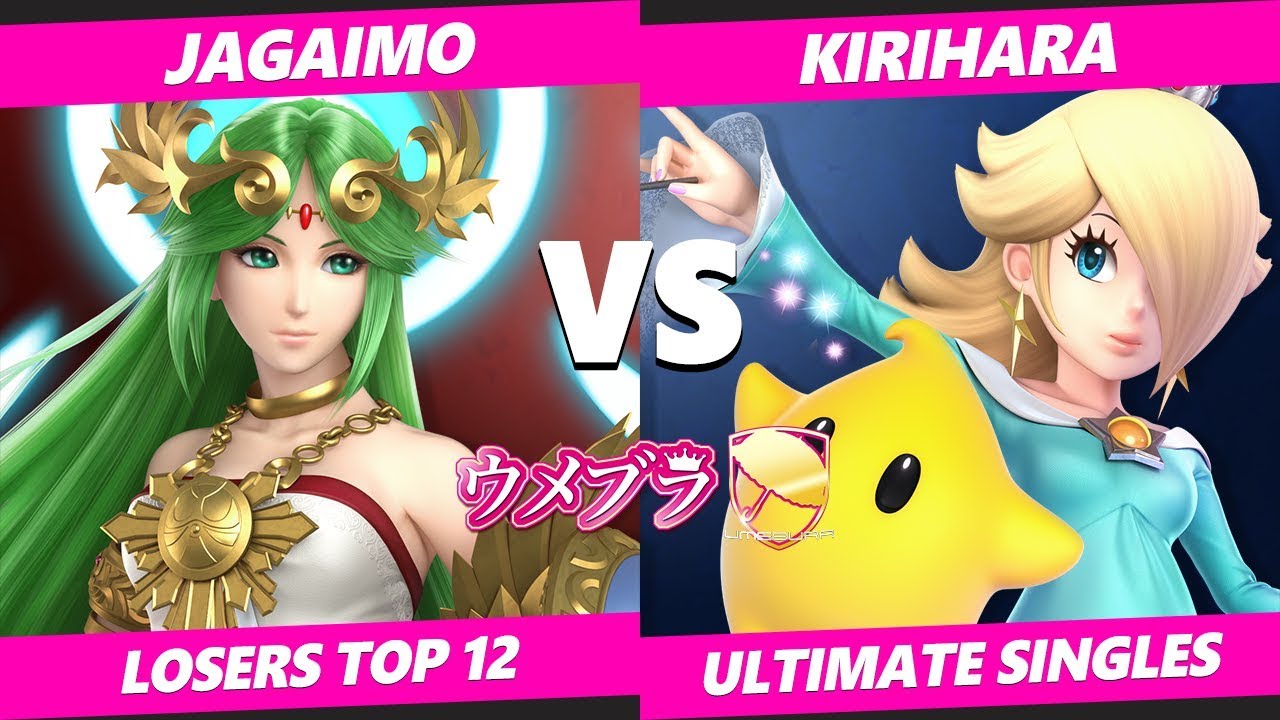 Umebura SP5 SSBU - Jagaimo (Palutena) Vs Kirihara (Rosalina) Smash Ultimate Tournament Losers Top 12