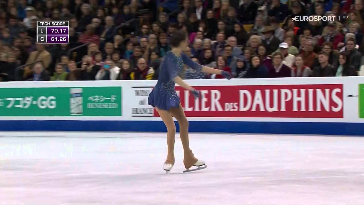 Evgenia Medvedeva - LP Worlds 2016 (EUROSPORT RU)