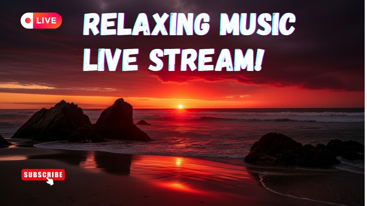 Relaxing Music Live Stream 🔴 24/7 Sleep, Study & Meditation