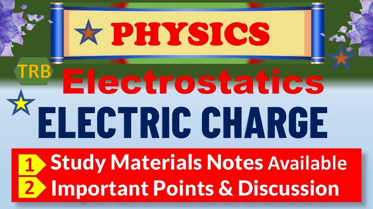Electrostatics I Electric Charge I Coulomb Law I Problems I PGTRB PHYSICS I NEET I TAMIL I